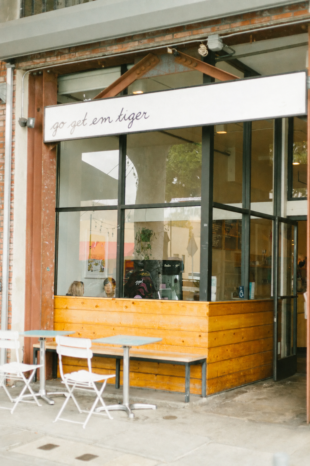 The original Go Get Em Tiger storefront in Larchmont Village